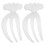2 Salad Server Set Kleine Gabeln Vorspeisen Servierbesteck 4