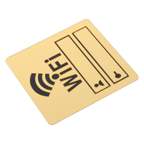Wifi Passwort Schild Aufkleber Wandtattoo Netzabdeckung