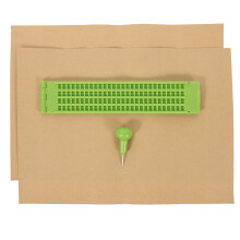 1 Set Wiederverwendbares Blindenschrift Schreibset Mit Und Stift