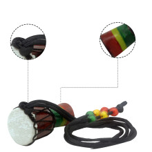 Wooden Drummer Mini Djembe Afrikanische Handtrommel Perkussion