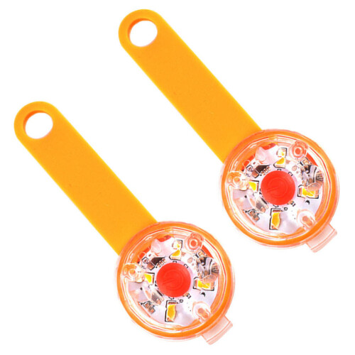 2Stk Pet Glow Anhänger Kunststoff LED Leuchtend