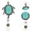 Turtle Badgehalter Bunt Abzeichenclip 1 5