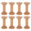 Raindrops Stickeralter Antiker Holz Spulenhalter 8 Stk 9