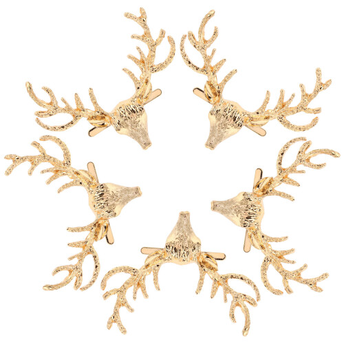 15 Teile Weihnachtsbeutelklammern Gold 1