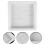 Mlins 2 Beton Beeldje Mal DIY Kleur Steen 9