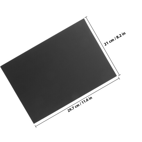 Printingkaart Zwarte Karton 50 Vel 1