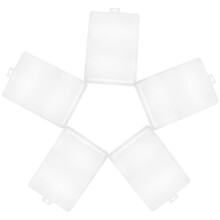 5 Schilderplankje Liners Transparante Rollerplankje Liners