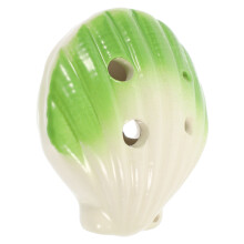 ceramische 6-gats ocarina met schelpontwerp voor muziek oefenen