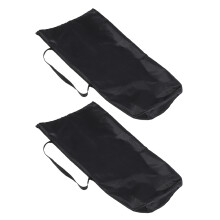 2St Multifunctionele Zwarte Nylon Draagtas Kinderwagen Voor Vliegveld