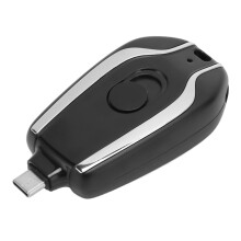 Keychain Power Bank 1500mAh USB C Emergency