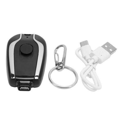 Keychain Power Bank 1500mAh USB C Emergency 1