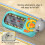 Educational Steering Wheels Toy Driving Simulator Car Race-Blue 5
