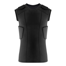 Football Sternum Guard Padded Protective Shirt Football Rib-M
