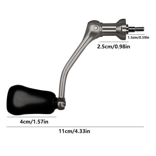 Fishing Reel Power Handle Grip Single/Double-Double rocker 2