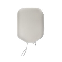 Pickleballs Paddles Cover Paddles Sleeve Zippers Designs-Beige