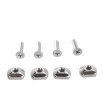 4Pcs 8mm/6mm Mounting T-Nut And Screws-M6 S Phillips Screw