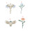 Guitar Head Sticker Guitar Headstock Decals Removable-Red rose 4