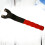 Red Adjustable Pin Spanner Wrench for Angle Mill Use Durable 10