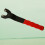 Red Adjustable Pin Spanner Wrench for Angle Mill Use Durable 2