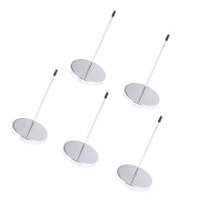 5Stück Empfangs-Stifte Für Rechnungen, Desktop-Lochrad-Halter, Silber