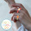 10 Teile Perlenringe Blumenperlenringe Damen Fingerringe Schmuck 5