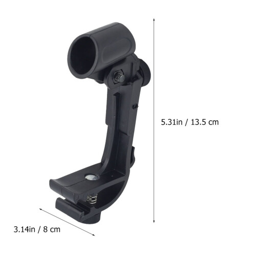 Durable Mikrofonhalter Für Trommeln (Schwarz) 1