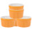 Keramik Backschale Orange 5 Stk 3,5 Zoll 1