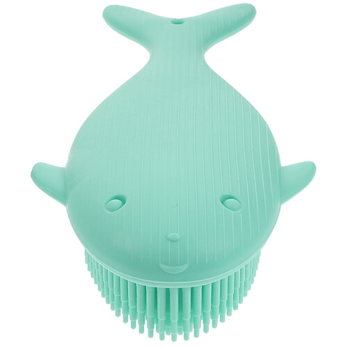 Brosse Silicone Vert Pour Enfant 1