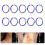 Jewelry Clasp Stainless Steel Multi Colored 100pcs 4