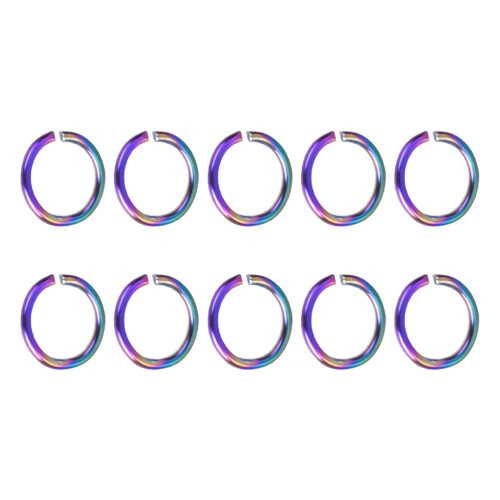 Jewelry Clasp Stainless Steel Multi Colored 100pcs 2