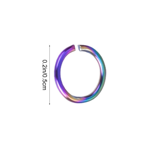 Jewelry Clasp Stainless Steel Multi Colored 100pcs 1
