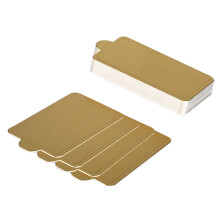 100Stk Papier Mousse Große Kuchen Servierunterlage Einweg