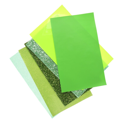 Cuir Artificiel Vert Pour Fabrication DIY Décorations