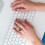 2St Modieus Vingerjuweel Zinklegering Clamshell 3