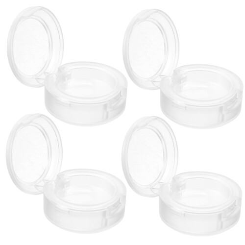 4Stk. Leere Kunststoff Lidschatten-Pfännchen Für Make-up