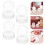 4Stk. Leere Kunststoff Lidschatten-Pfännchen Für Make-up 3
