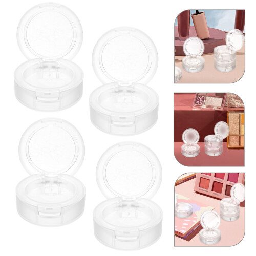 4Stk. Leere Kunststoff Lidschatten-Pfännchen Für Make-up 2