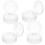 4Stk. Leere Kunststoff Lidschatten-Pfännchen Für Make-up 11