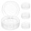 4Stk. Leere Kunststoff Lidschatten-Pfännchen Für Make-up 2