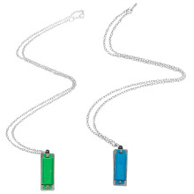 2Pièces Pendentif Harmonica Mini Coloré 4-Trous 8-Tons Pour Enfants