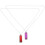 2Pièces Pendentif Harmonica Mini Coloré 4-Trous 8-Tons Pour Enfants 10