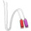 2Pièces Pendentif Harmonica Mini Coloré 4-Trous 8-Tons Pour Enfants 7