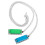 2Pièces Pendentif Harmonica Mini Coloré 4-Trous 8-Tons Pour Enfants 4