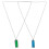 2Pièces Pendentif Harmonica Mini Coloré 4-Trous 8-Tons Pour Enfants 3