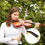 1Pc Durable Rubber Violin Shoulder Pad Simple Design Yellow Portable 10
