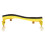 1Pc Durable Rubber Violin Shoulder Pad Simple Design Yellow Portable 3