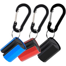 3 Pcs Rod Hanging Device Fishing Pole Holder Clips Portable