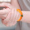 Silikonarmband Einheitsfarbig Für Kinder Orange 9