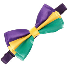 Carnival Fliege Mardi Gras Fliege Passende Fliege Maskenball Fliege