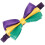 Carnival Fliege Mardi Gras Fliege Passende Fliege Maskenball Fliege 1